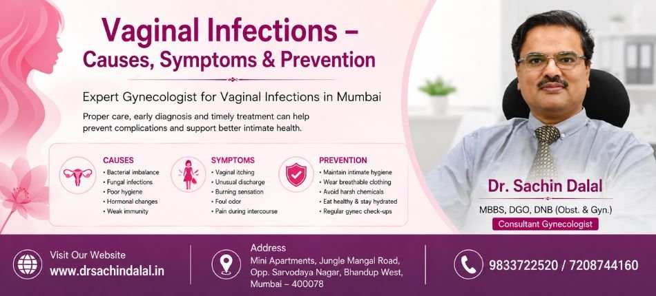 Gynecologist for Vaginal Infections in Mumbai | Dr. Sachin Dalal