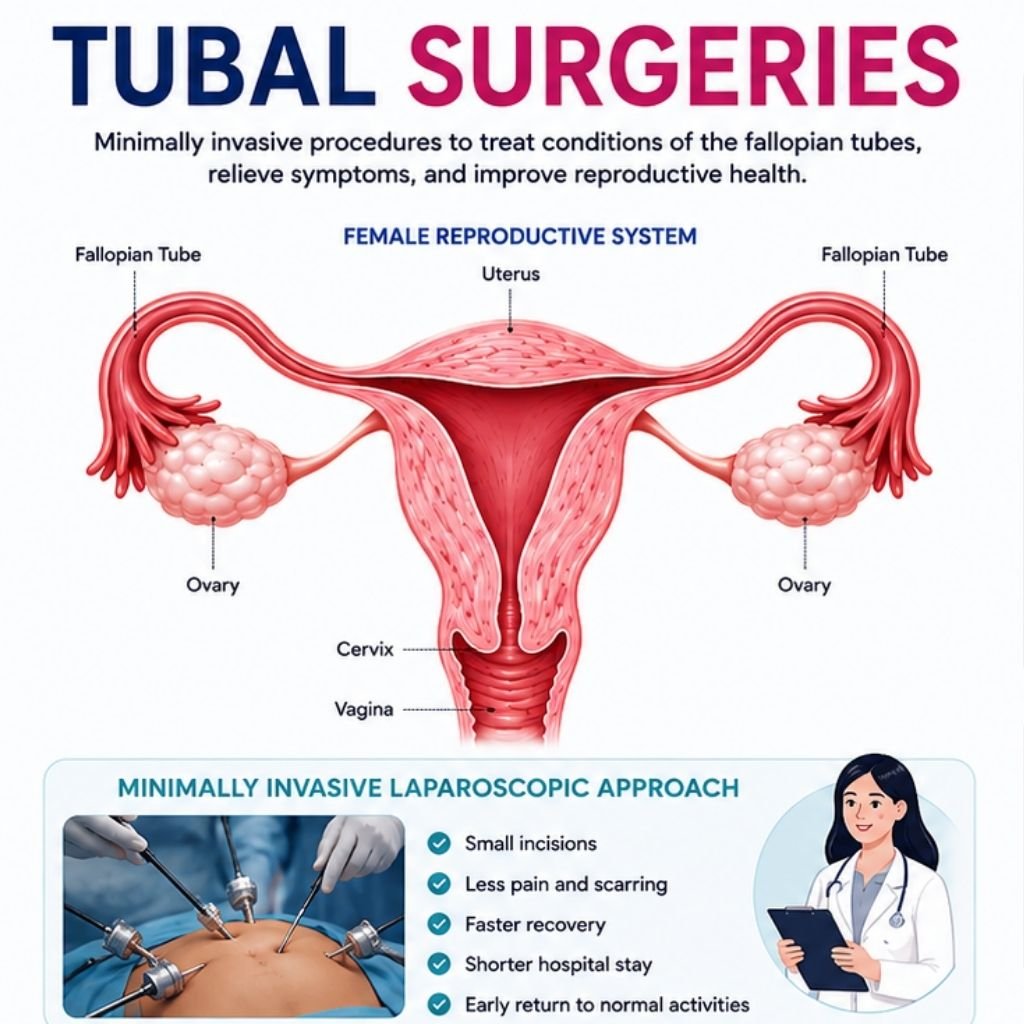 Laparoscopic Surgeon for Tubal Surgeries​