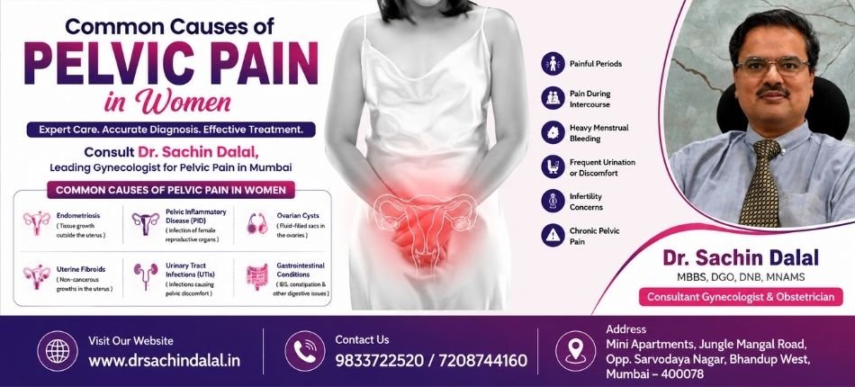 Gynecologist for Pelvic Pain in Mumbai | Dr.Sachin Dalal