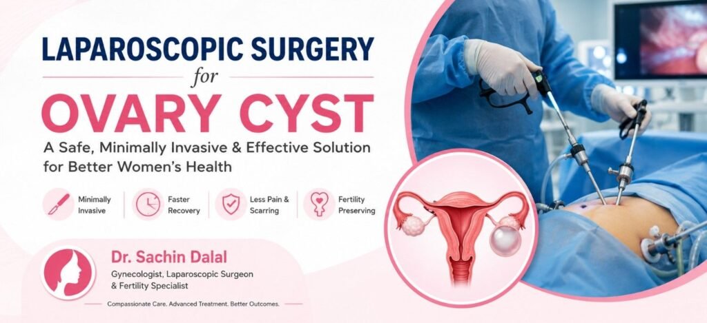 Laparoscopic Surgery for Ovary Cyst | Dr Sachin Dalal