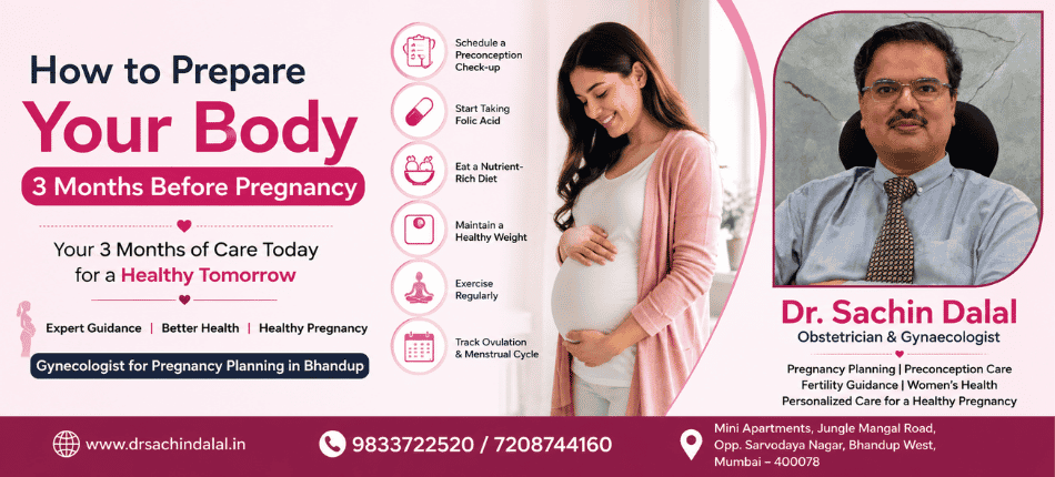 Gynecologist for Pregnancy Planning in Bhandup | Dr. Sachin Dalal