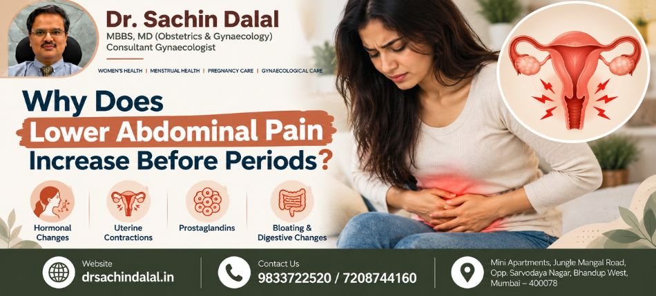 Lower Abdominal Pain Before Periods | Dr. Sachin Dalal